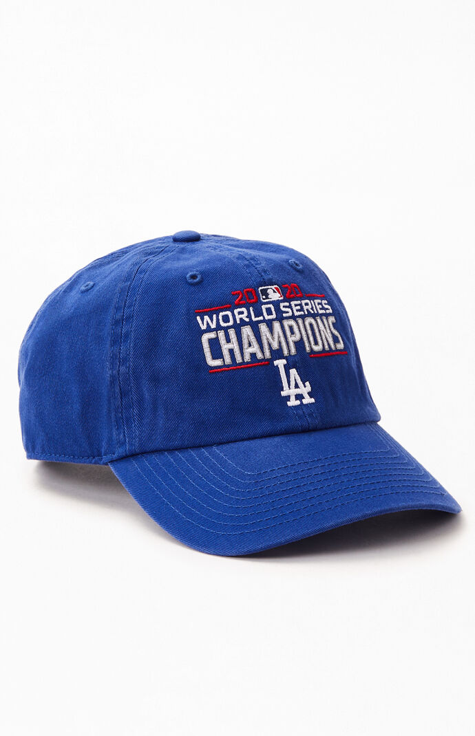 LA Dodgers World Series Champs Strapback Dad Hat