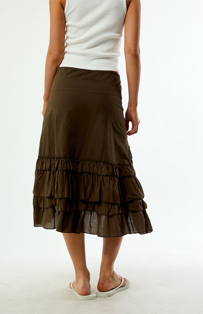 Daisy Street Seren Midi Skirt
