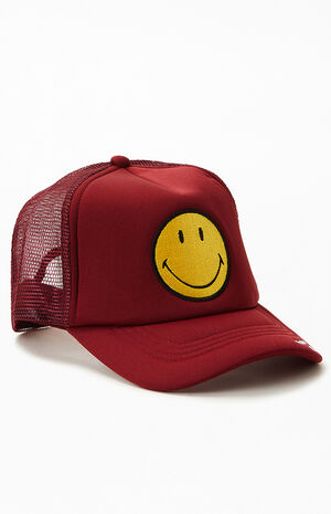 Smiley Face Trucker Hat image number 1