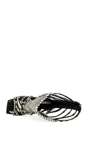 Women's Indranihigh Zebra Stiletto Sandal Boots image number 4