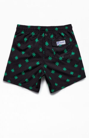 Happy Plant 16" Swim Trunks image number 2