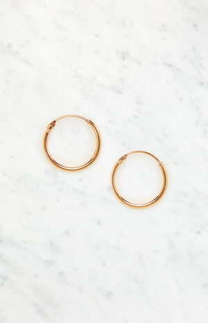 Mini Hoop Earrings image number 2
