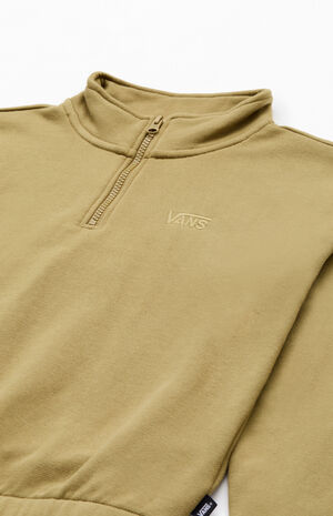 Kids Half Zip Mock Neck Pullover Sweatshirt image number 2