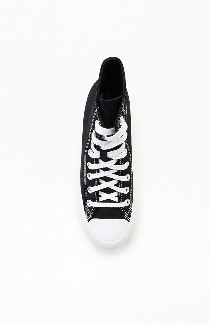 Converse Women's Black Chuck Taylor All Star Lugged High Top