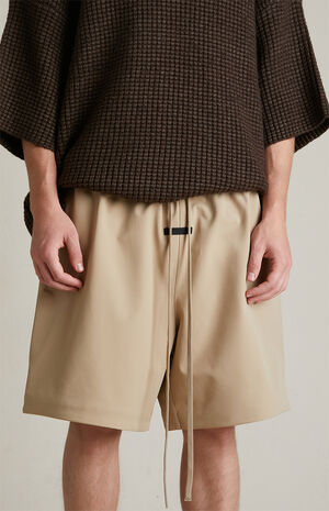 Desert Sand Bonded Nylon Soccer Shorts image number 5