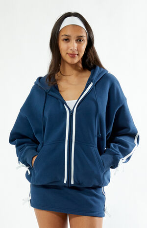 Bow Full Zip Hoodie image number 2