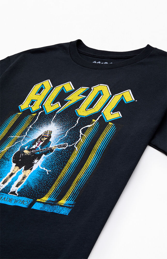 Kids ACDC Who Made You T-Shirt