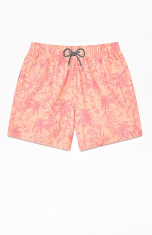 Peach Please 4.5" Swim Trunks image number 1