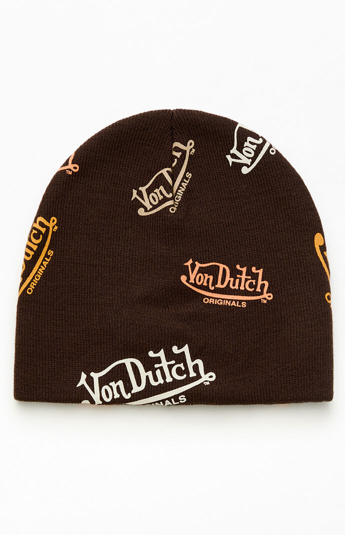 Von Dutch Tagged Logo Beanie