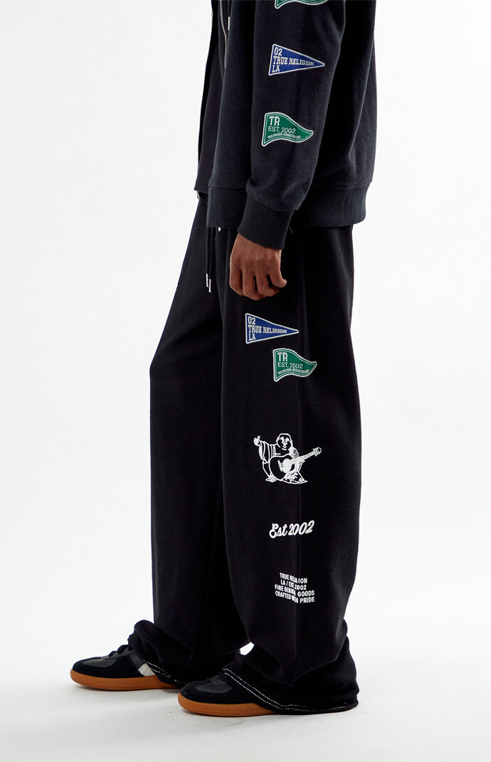 True Religion Reverse Terry Baggy Sweatpants | Pacsun