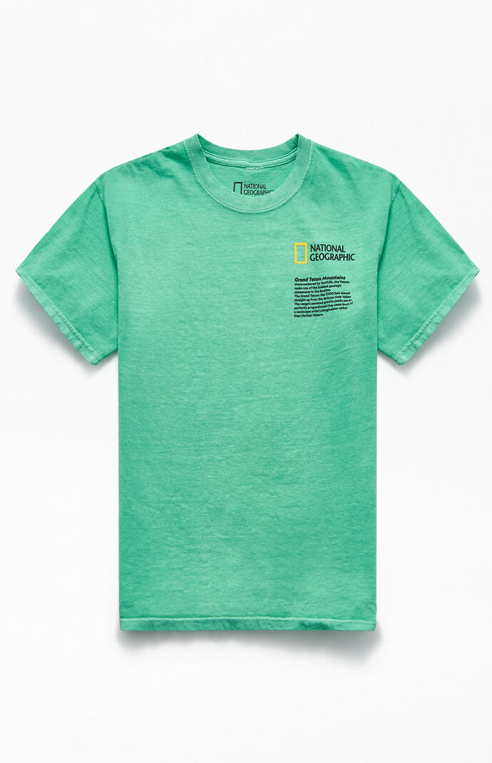 National Geographic Grand Teton Mountains T-Shirt