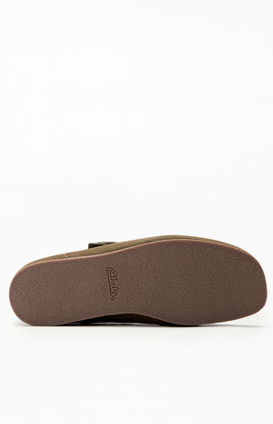 Khaki Suede Wallabee Evo Shoes image number 4