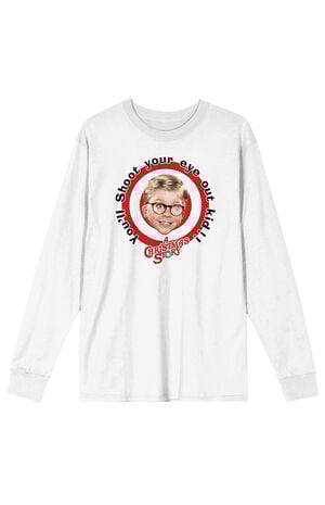 A Christmas Story You'll Shoot Your Eye Out Long Sleeve T-Shirt image number 1