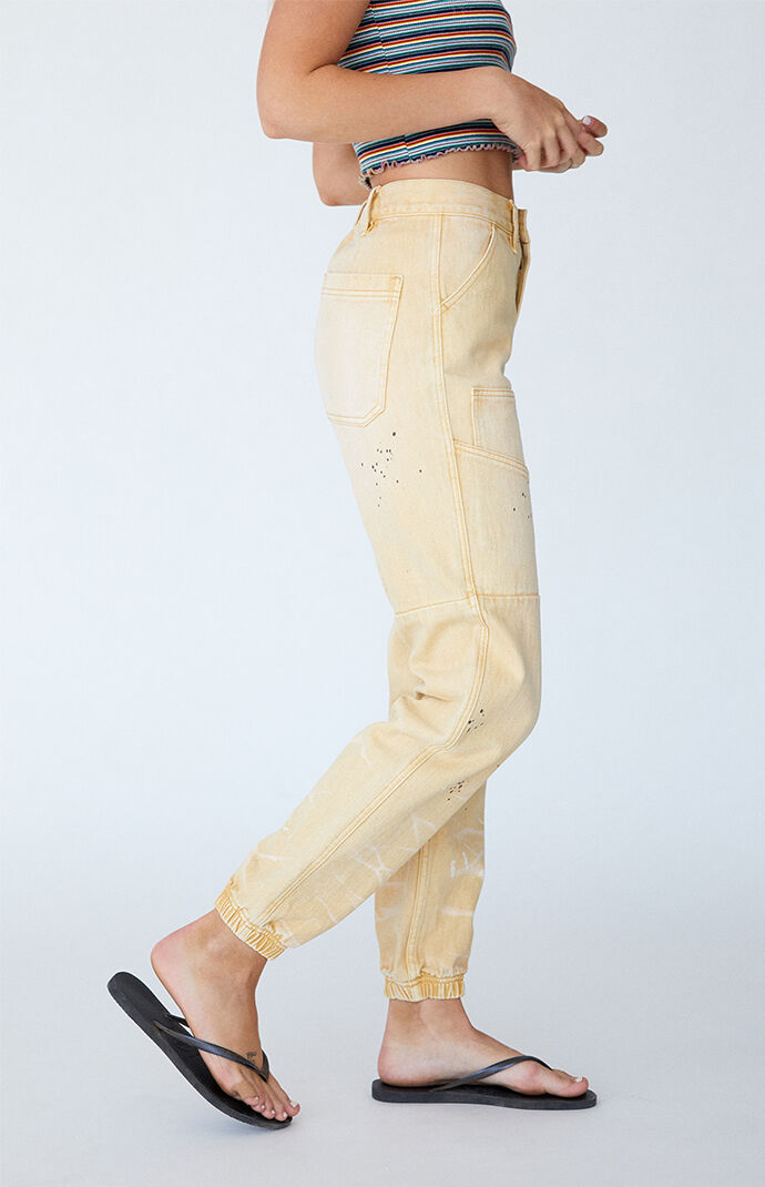 Double Pocket Utility Mom Joggers