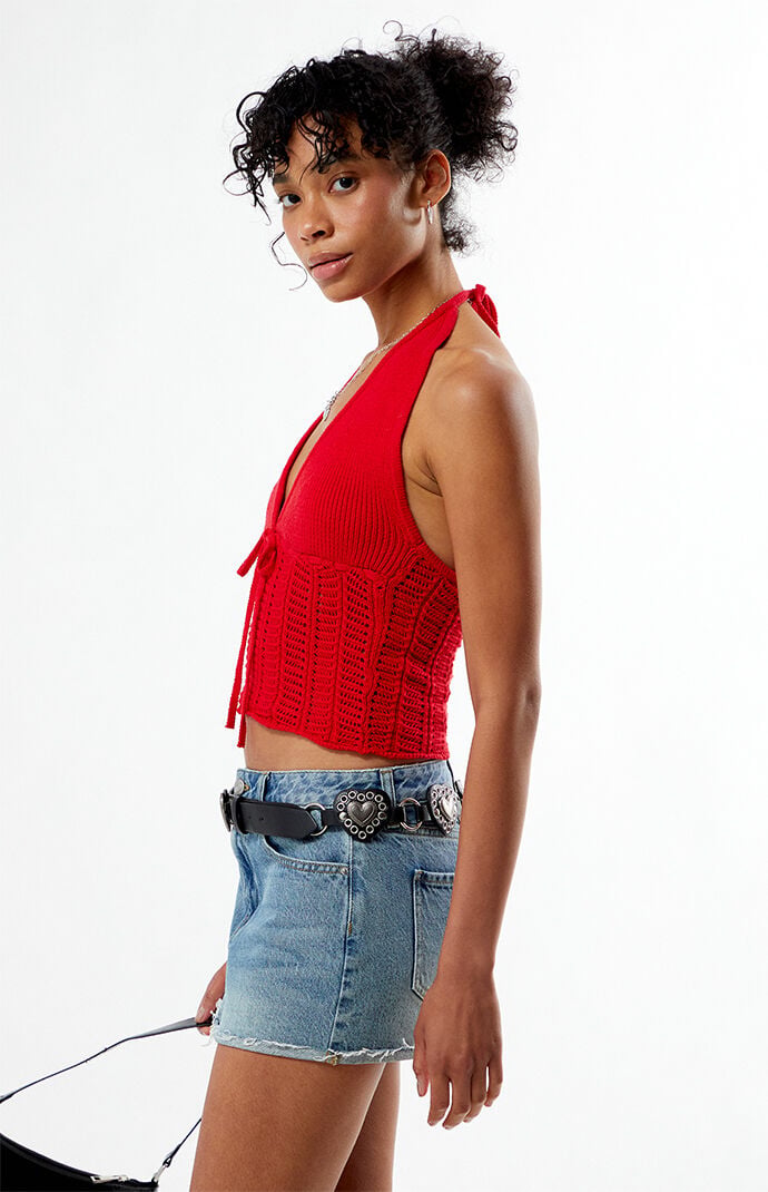 Your Favorite Kelli Knit Halter Top | Pacsun