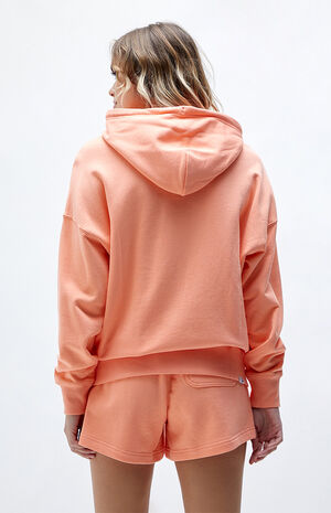 Puma Eco Peach Downtown Relaxed Graphic Hoodie | PacSun