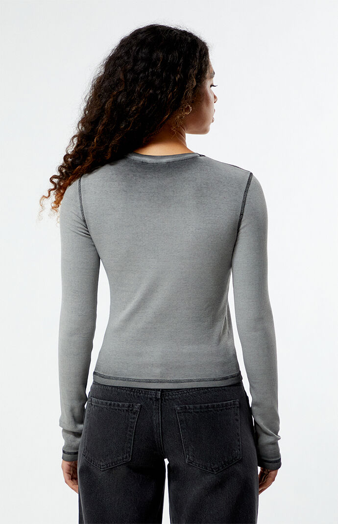 GUESS Originals Rhinestone Long Sleeve T-Shirt | PacSun