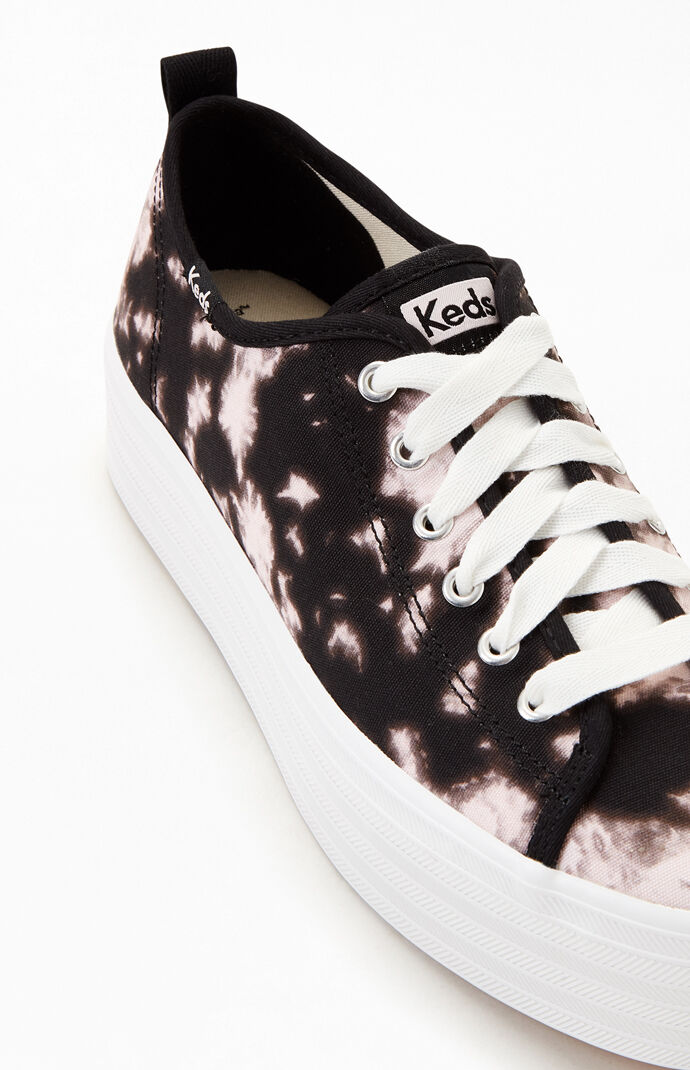 Women's Triple Tie-dyed Platform Sneakers