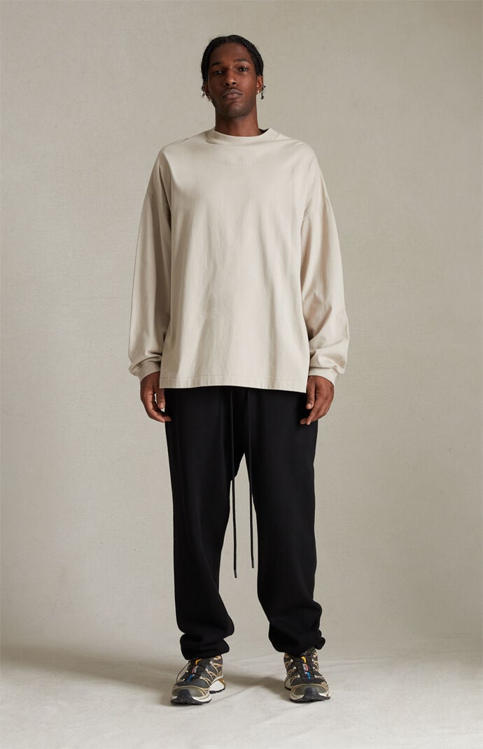 Fear of God ESSENTIALS Silver Cloud Long Sleeve T-Shirt