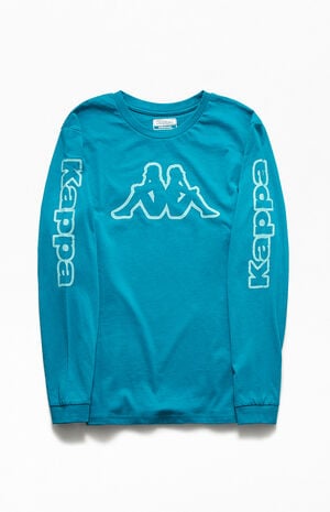 Blue Logo Carma Long Sleeve T-Shirt Blue Logo Carma Long Sleeve T-Shirt image number null