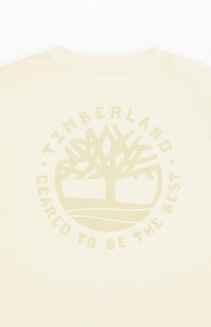 Cream Garment Dye T-Shirt image number 4