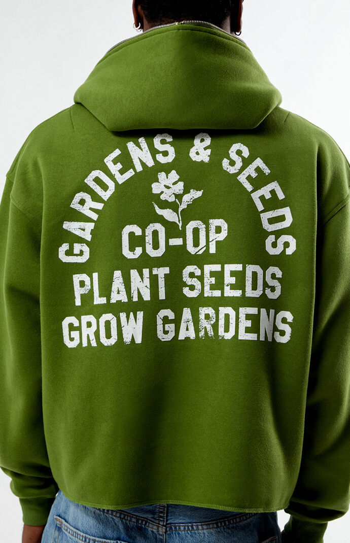 GARDENS & SEEDS Co-Op Statement Zip Up Hoodie | PacSun