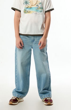Light Blue Baggy Jeans image number 2