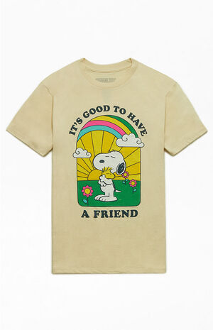 Kids Peanuts Good Day Friends T-Shirt image number 1