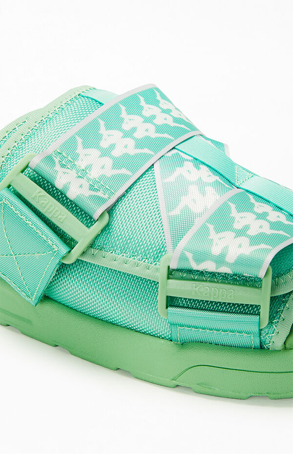 Kappa Green 222 Banda Mitel 1 Slide Sandals | Pacsun display picture 1