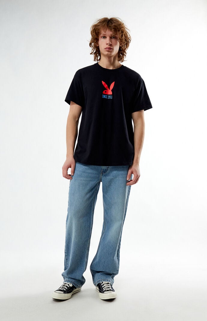 Playboy By PacSun Half Bunny Logo T-Shirt | Pacsun