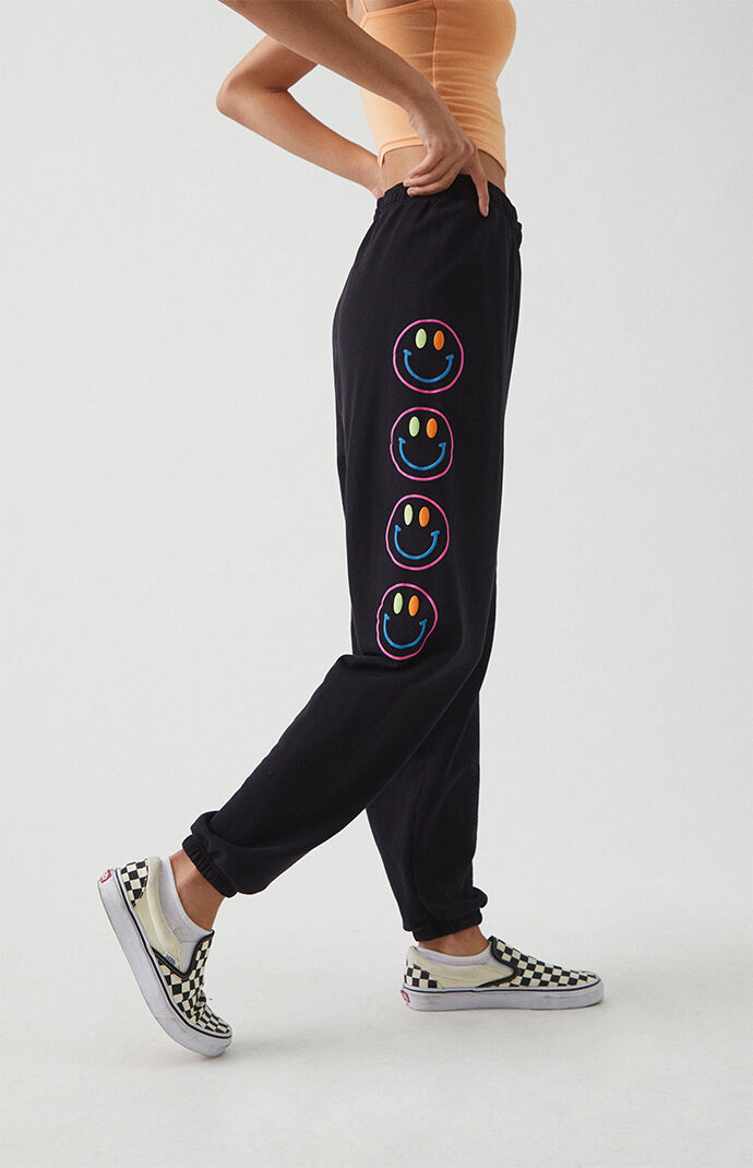 Happy face 2025 sweatpants
