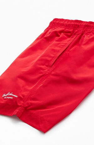 Solid Nylon 6.5" Swim Trunks image number 4