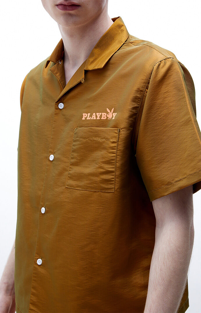 Playboy By PacSun Night Out Camp Shirt 