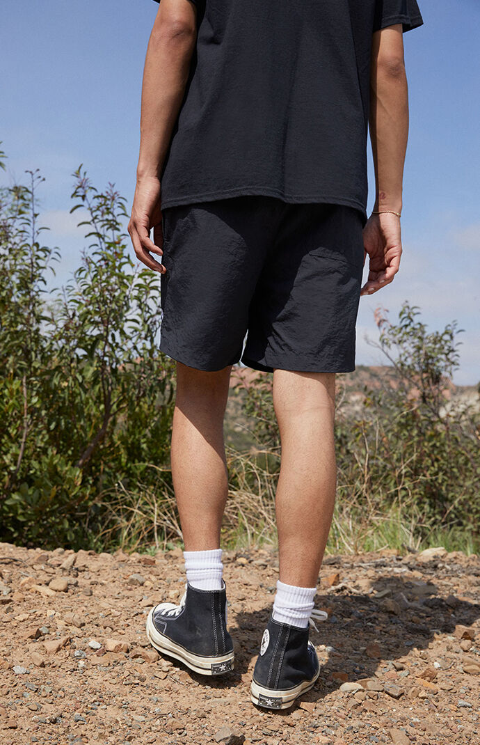 Collegiate Solid Swim Trunks