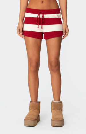 Riley Striped Knit Shorts image number 2