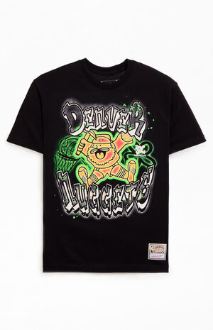 Mitchell Ness Spraypaint Denver Nuggets T-Shirt PacSun