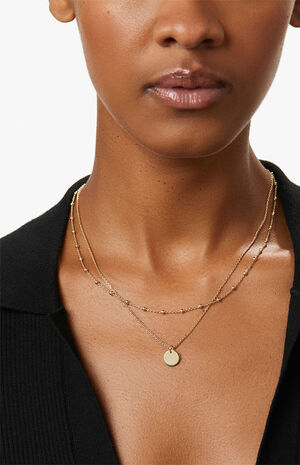 Willow Coin Necklace Set image number 4