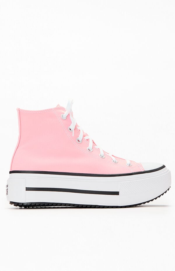 Pink About You Converse Plateau Pink Chuck Taylor All Star Lift