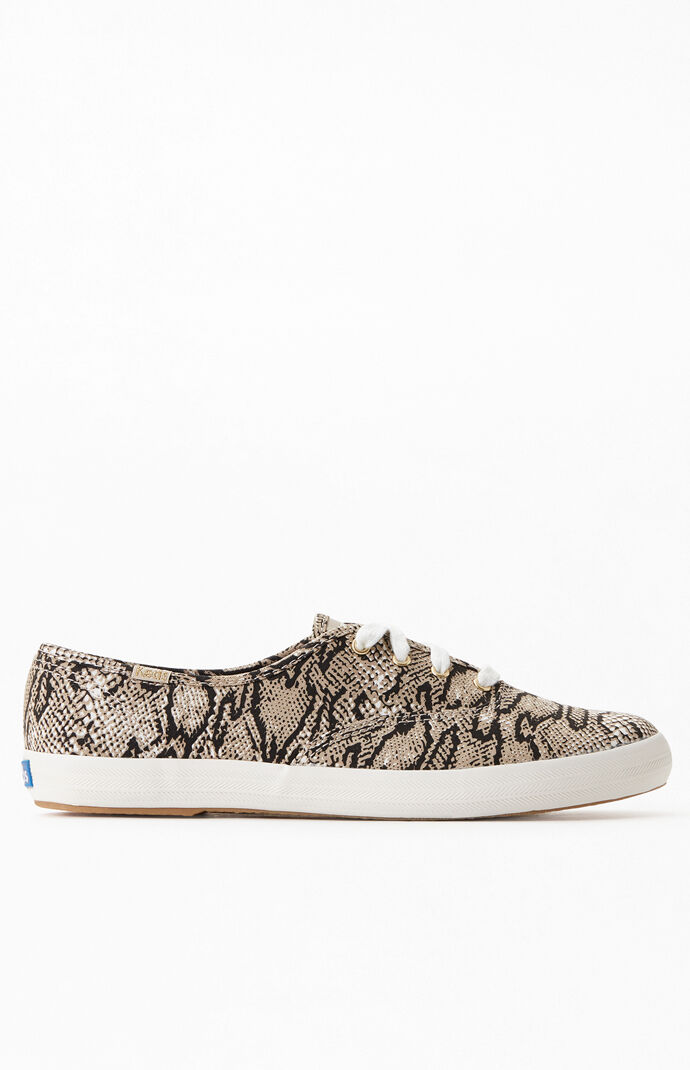 Women's Champion Snake Print Sneakers