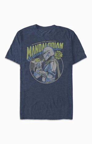Star Wars The Mandalorian Child T-Shirt image number 1