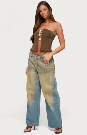 Lee Iridescent Cutout Top image number 4