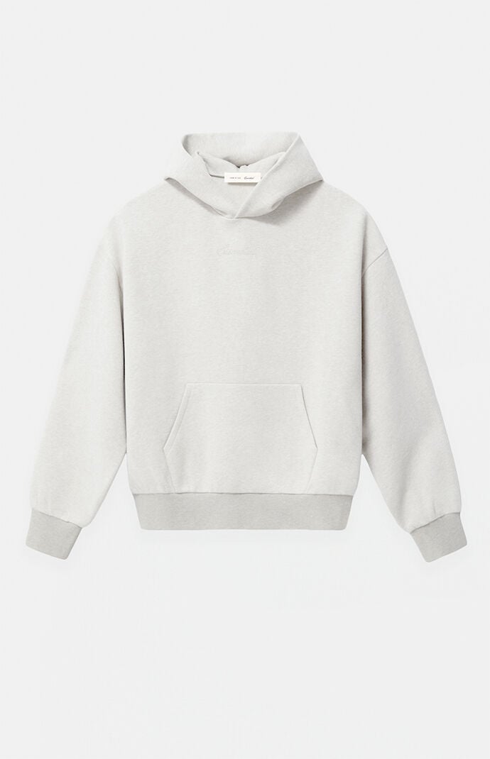 Fear of God Oatmeal Heather Signature Classic Hoodie Fear of God Oatmeal Heather Signature Classic Hoodie