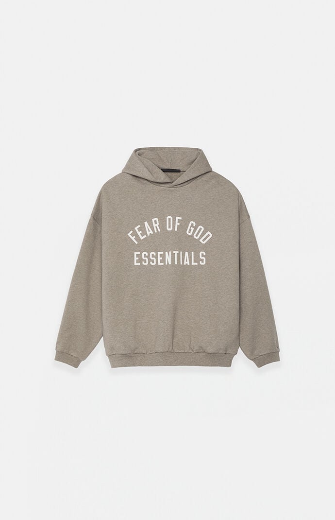 Fear of god grey hoodie new arrivals