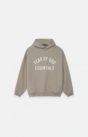 Kids Heather Grey Fleece Hoodie image number 1