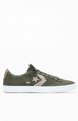 Olive One Star Pro Suede Shoes image number 1