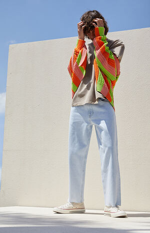 Eco Baggy Indigo Jeans image number 1