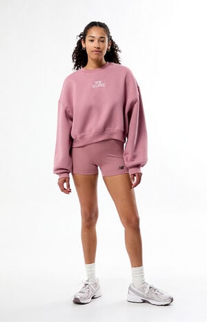 Linear Heritage Fleece Crew Neck Sweatshirt image number 5