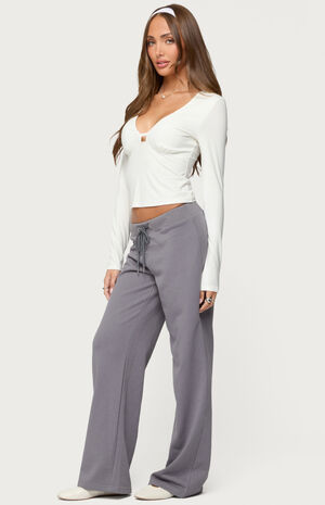 Quinn Straight Leg Sweatpants image number 4