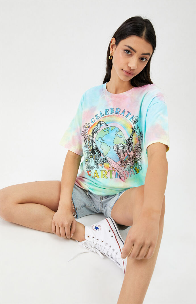 Rainbow Earth Day T-Shirt