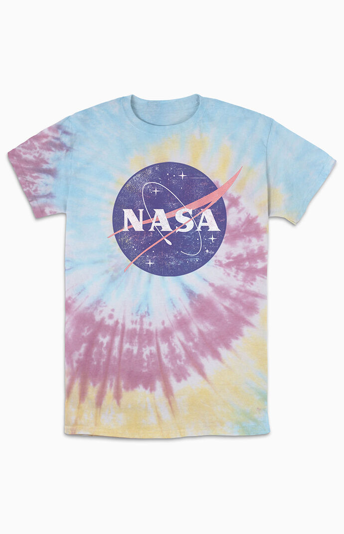 FIFTH SUN NASA Soft Distressed Tie Dyed 